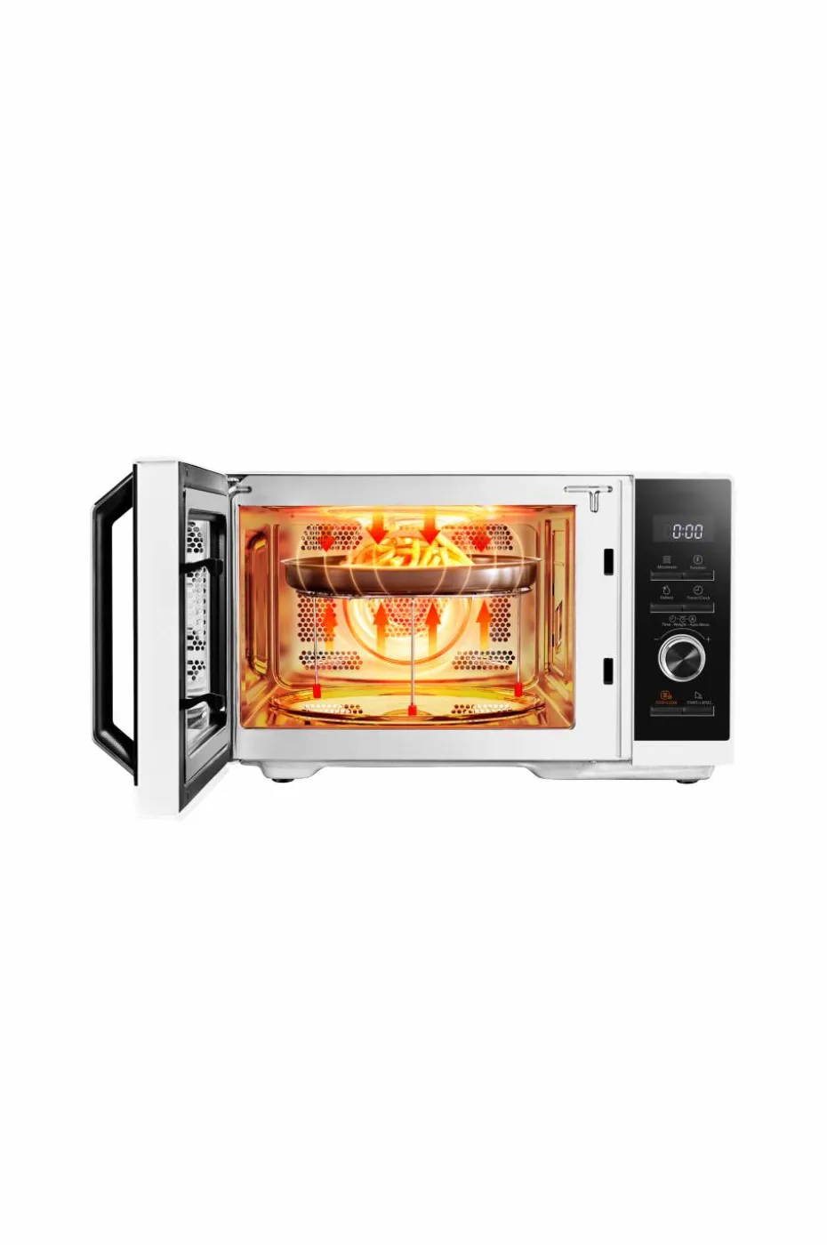 Toshiba Mikrobølgeovn 26l 3 i 1 Grill/luftfryser 900/1000/2100w