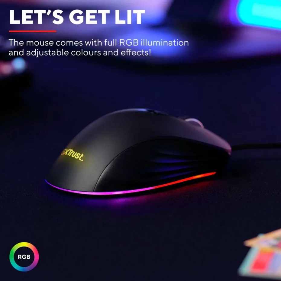 Trust Gaming-mus Gxt 924 Ybar+