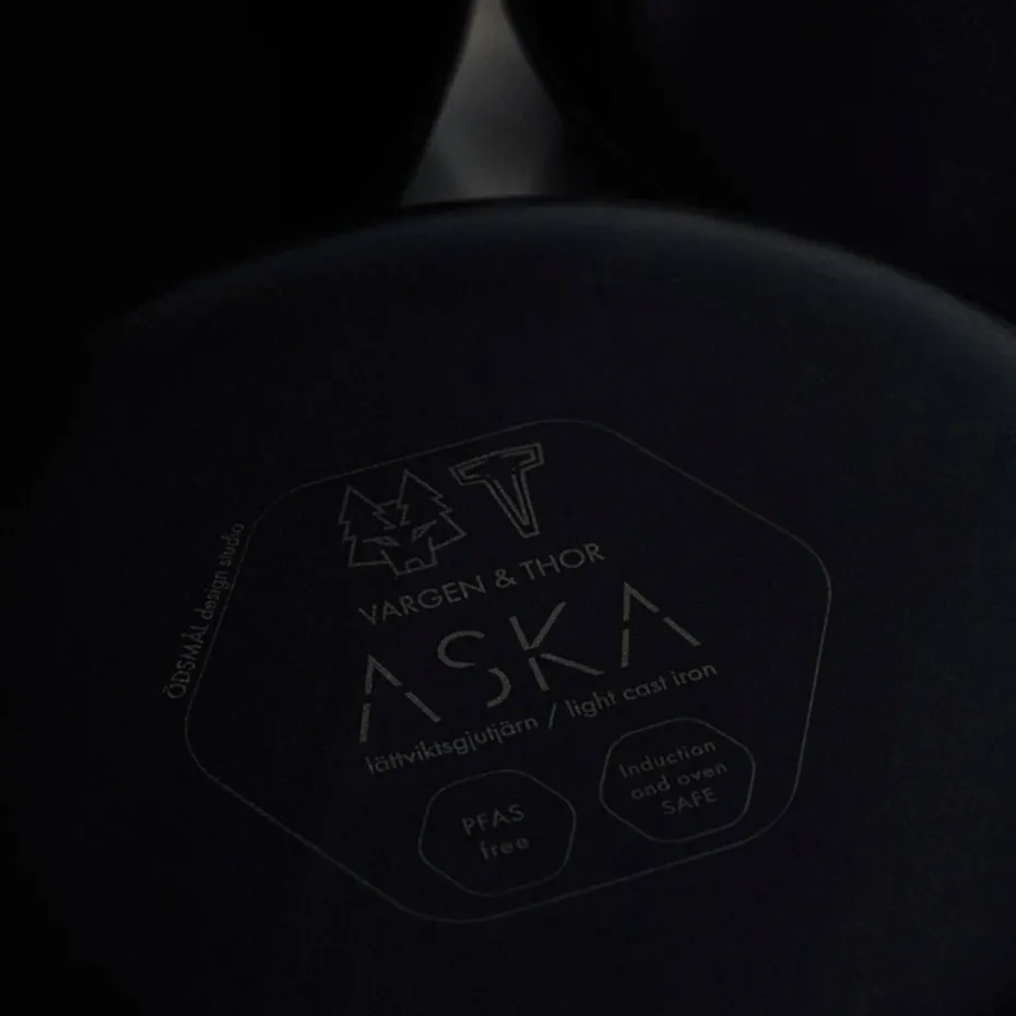 Vargen & Thor Støpejernspanne Aska 28 cm