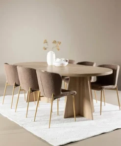 Venture Home Bootcut spisebord med Modesto spisestol