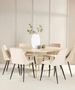 Venture Home Spisebord Copenhagen med stol Night