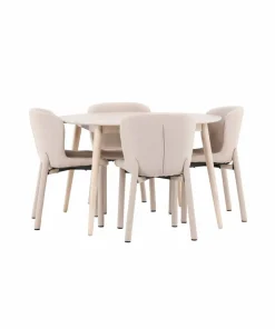 Venture Home Spisebord Flora med Astoria-stol