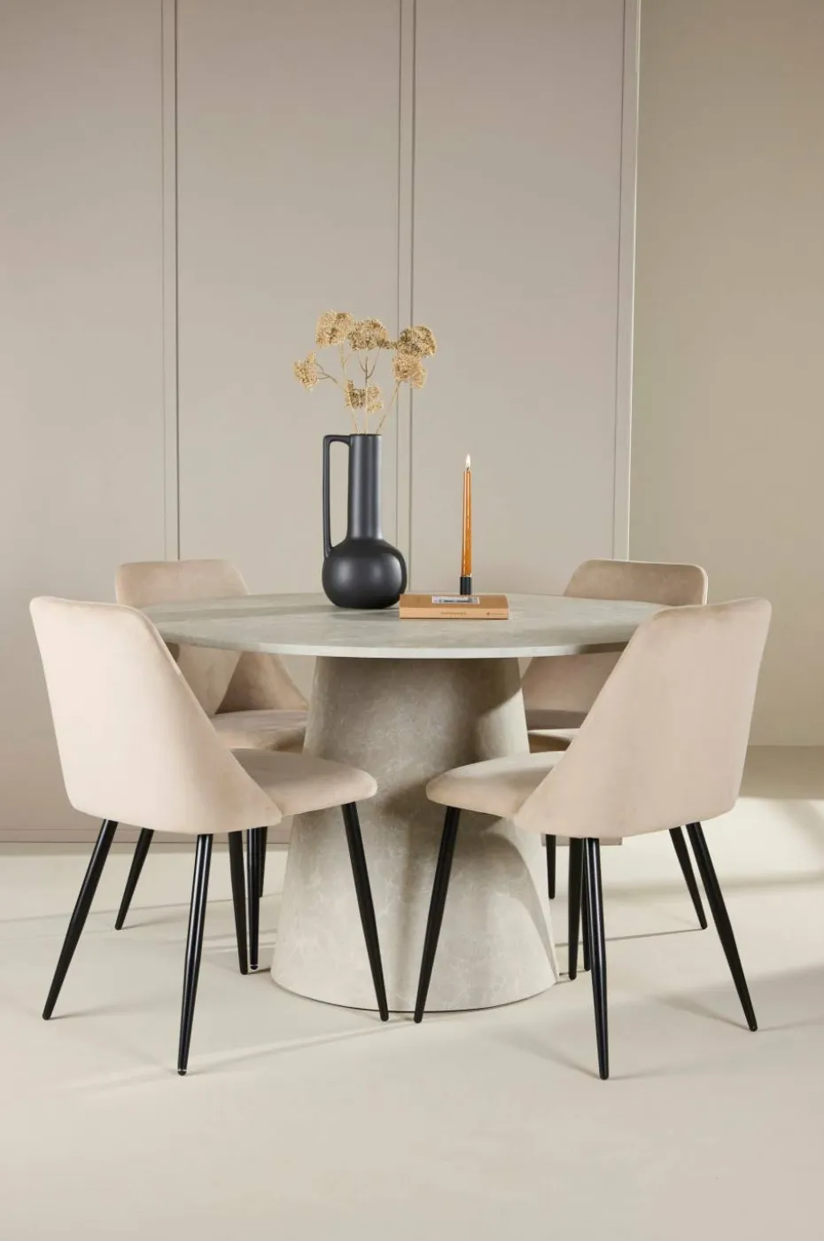 Venture Home Spisebord Lanzo med stol Night