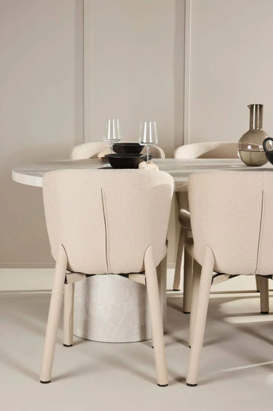 Venture Home Spisebord Narvik med Astoria-stol