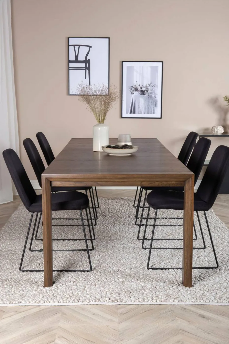 Venture Home Spisebord Slider med Muce-stol