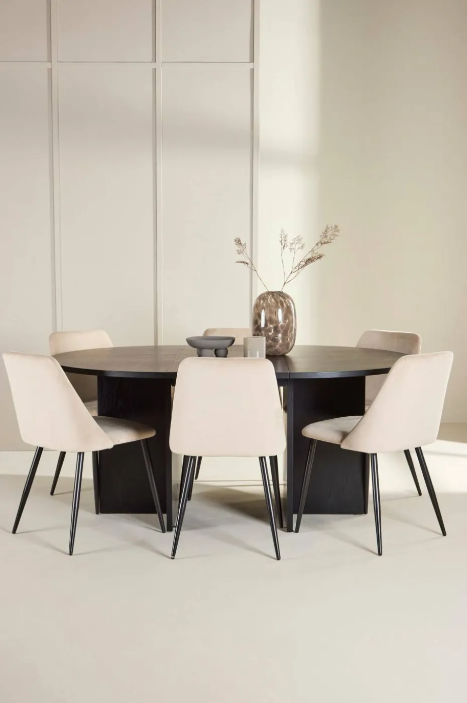 Venture Home Spisebord Strada med stol Night