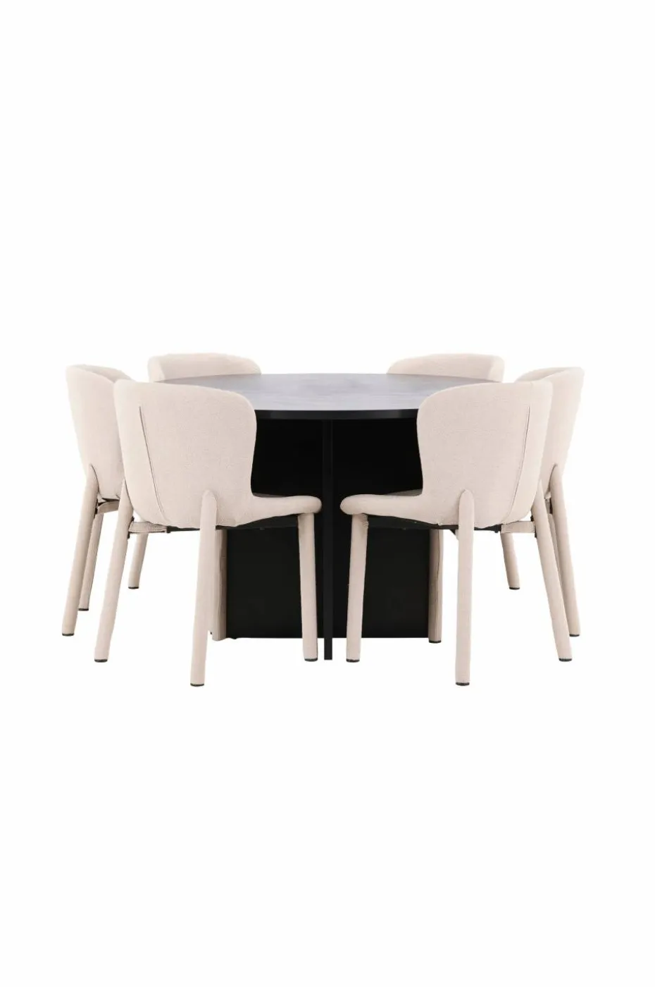 Venture Home Spisebord Strada med Astoria-stol