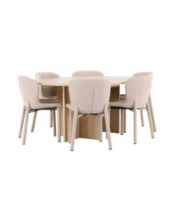Venture Home Spisebord Strada med Astoria-stol