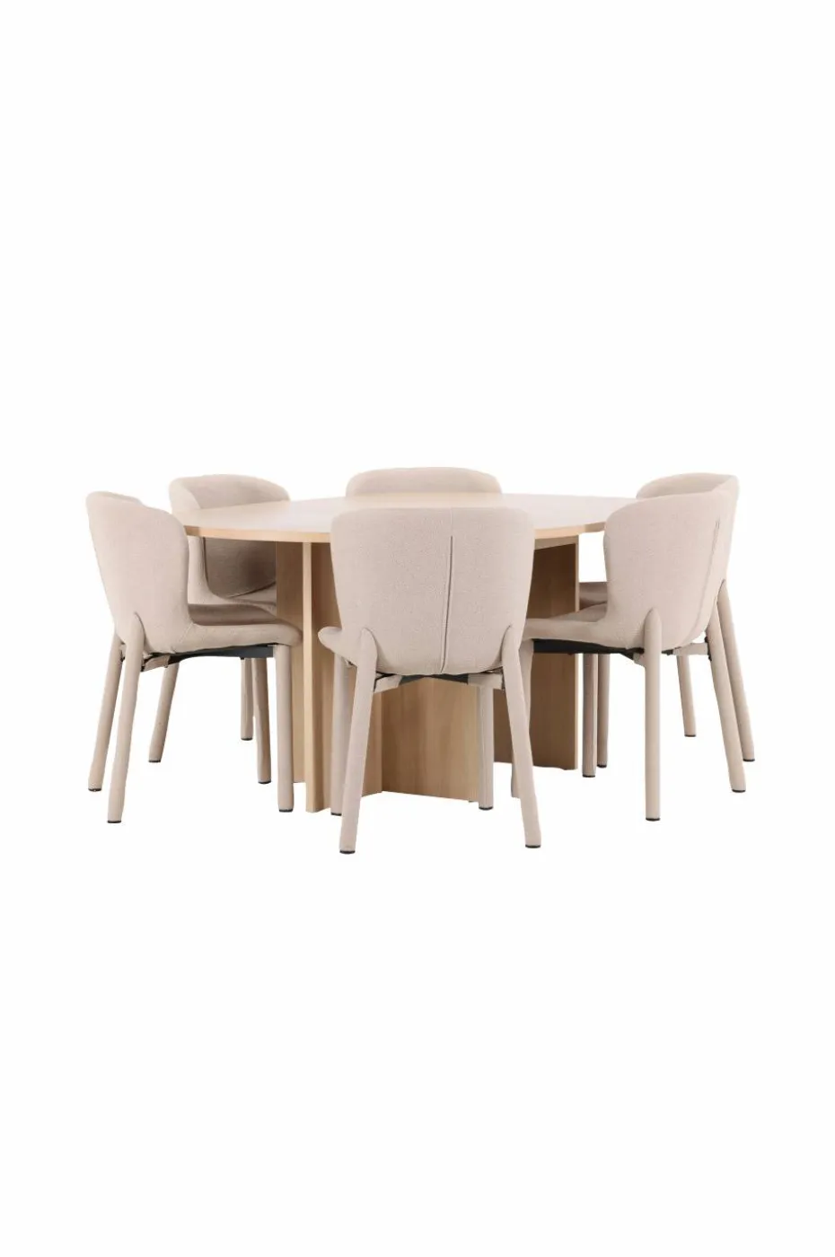 Venture Home Spisebord Strada med Astoria-stol