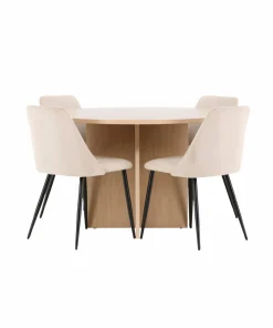 Venture Home Spisebord Strada med stol Night