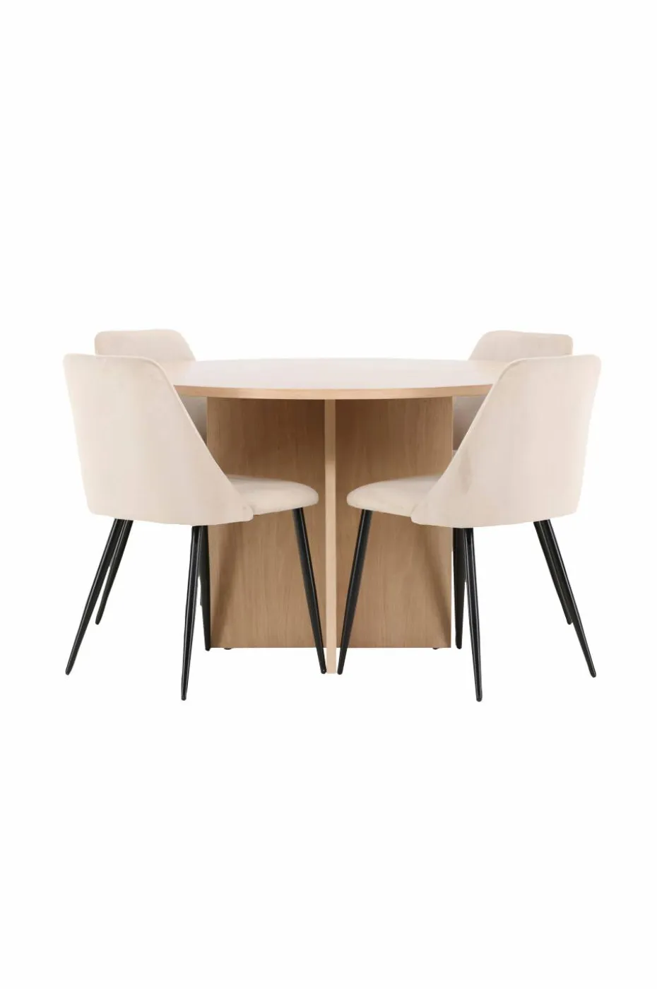 Venture Home Spisebord Strada med stol Night