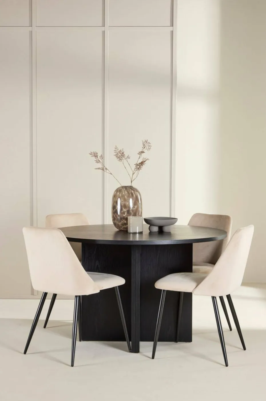 Venture Home Spisebord Strada med stol Night