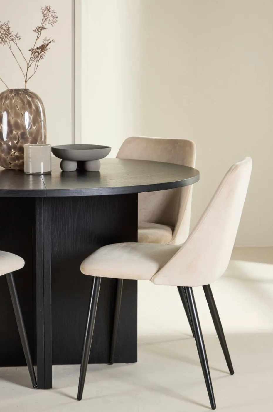 Venture Home Spisebord Strada med stol Night