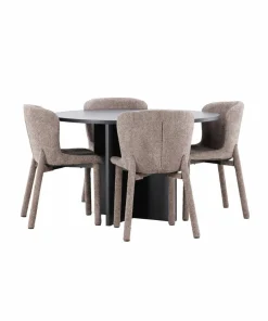 Venture Home Spisebord Strada med Astoria-stol