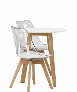 Venture Home Spisegruppe Leonora med 2 stk stoler Edvin
