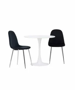 Venture Home Spisegruppe Hamden med 2 stk stoler Polar
