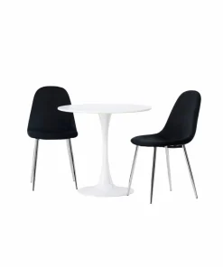 Venture Home Spisegruppe Hamden med 2 stk stoler Polar