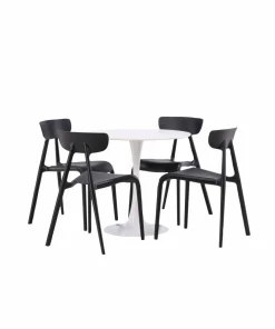 Venture Home Spisegruppe Hamden med 4 stk stoler Ursholmen