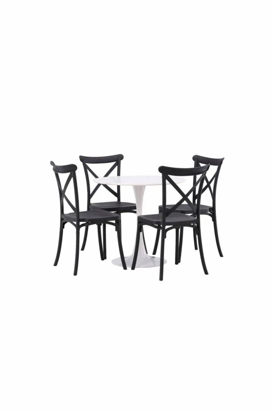 Venture Home Spisegruppe Hamden med 4 stk stoler Crosett