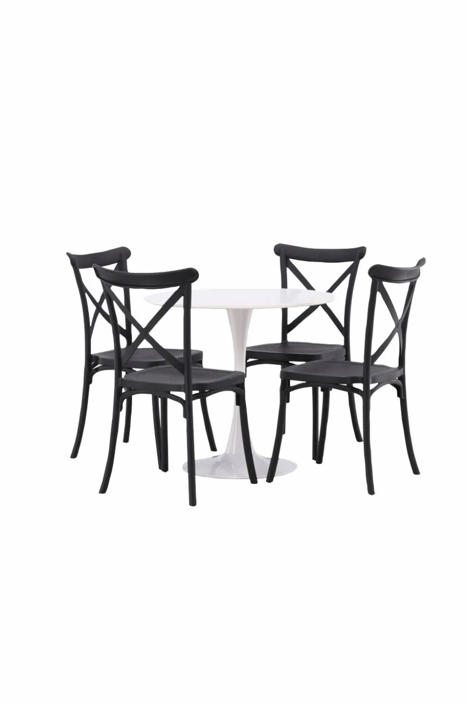 Venture Home Spisegruppe Hamden med 4 stk stoler Crosett