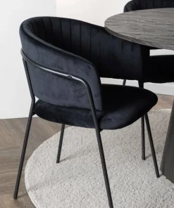 Venture Home Spisegruppe Lanzo med 4 stk stoler Selma