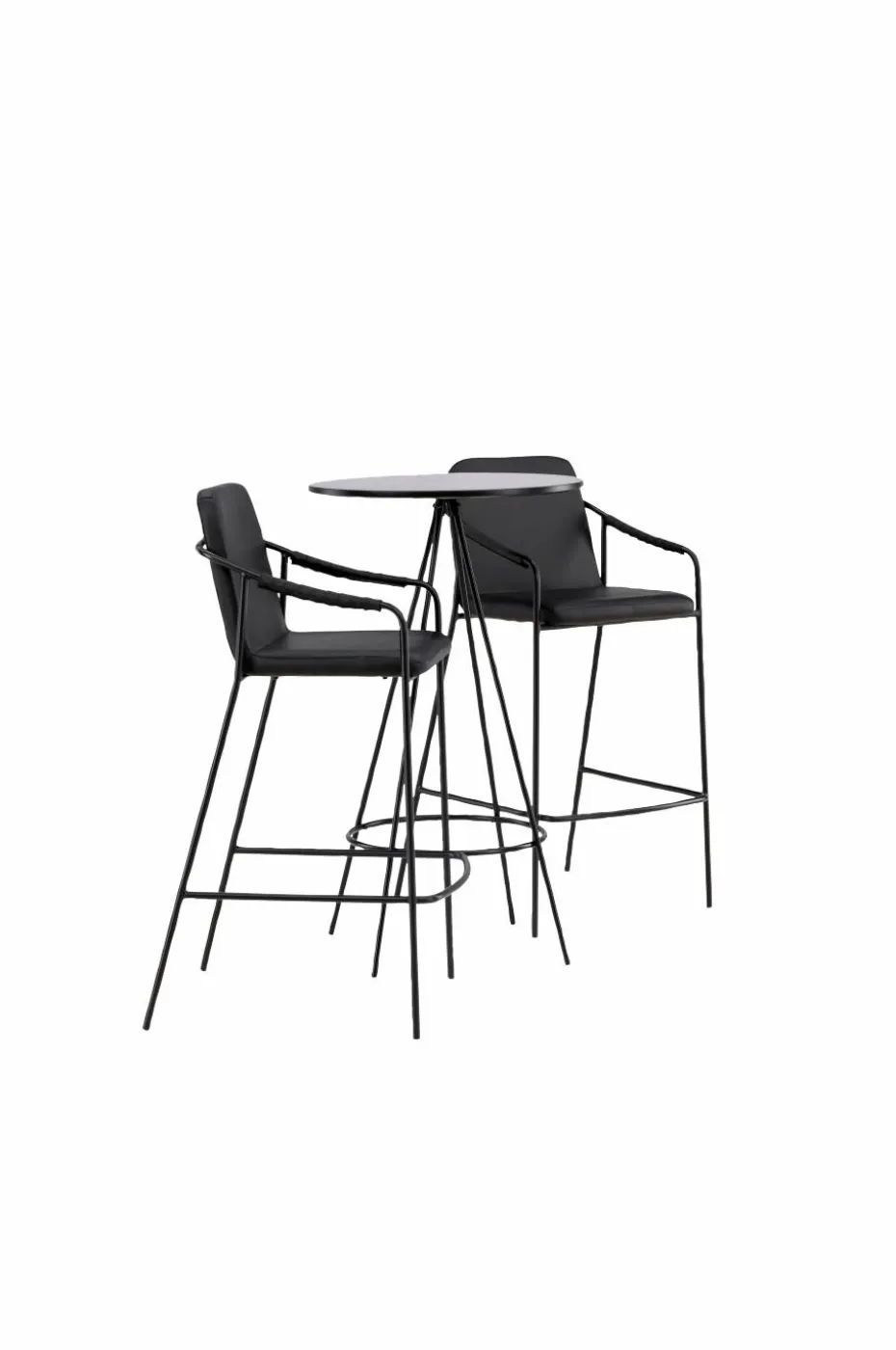 Venture Home Spisegruppe Bistro med 2 stk stoler Tvist