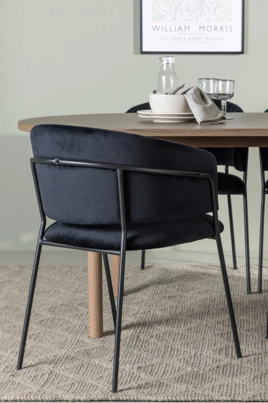 Venture Home Spisegruppe Andy med stolene Selma