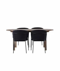 Venture Home Spisegruppe Andy med stolene Selma