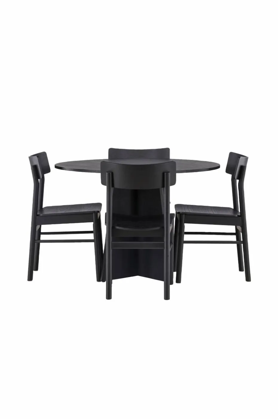 Venture Home Spisegruppe Bootcut Round og stolene Montros