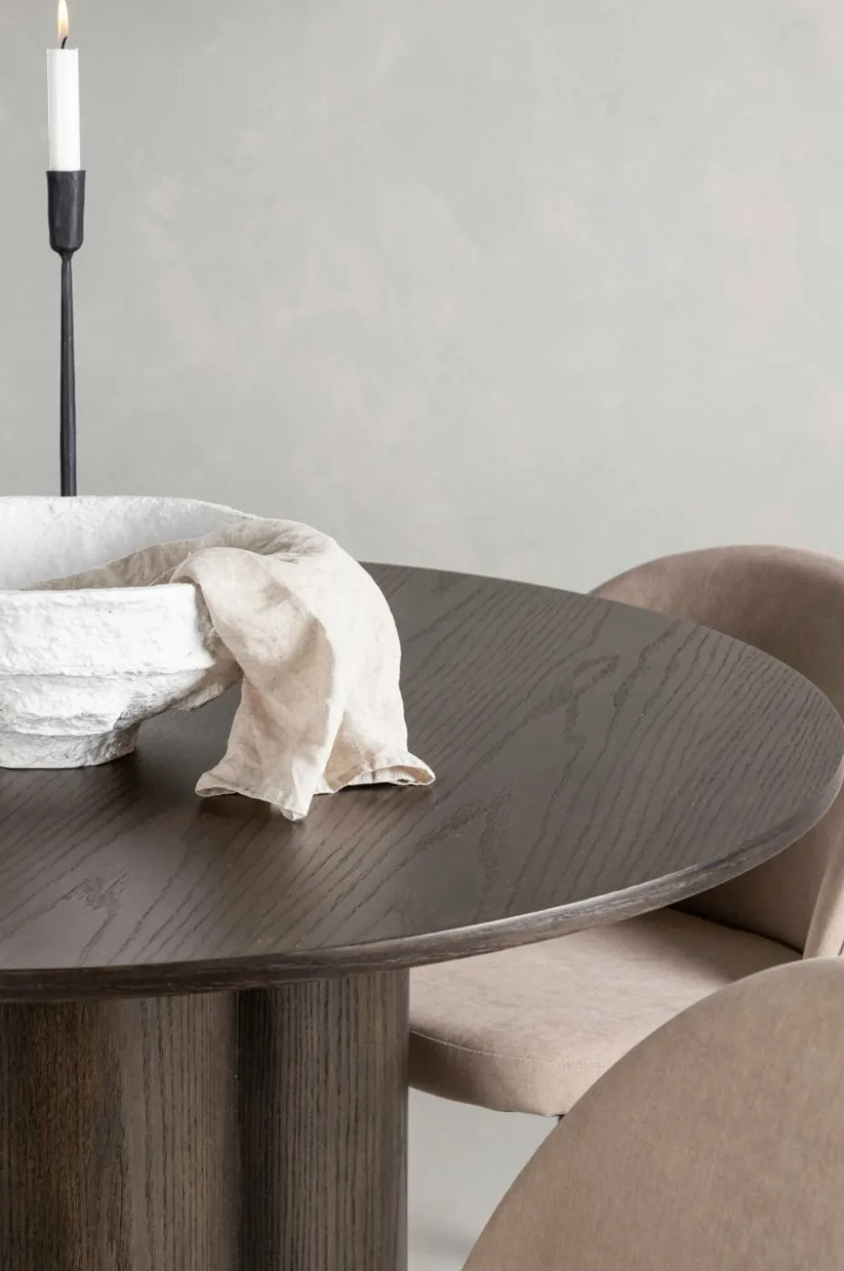 Venture Home Spisegruppe Olivia med 4 stk stoler Velvet
