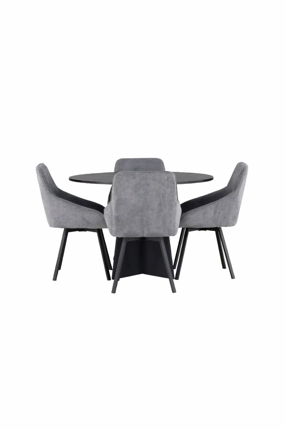 Venture Home Spisegruppe Bootcut med 4 stk stoler Rosie