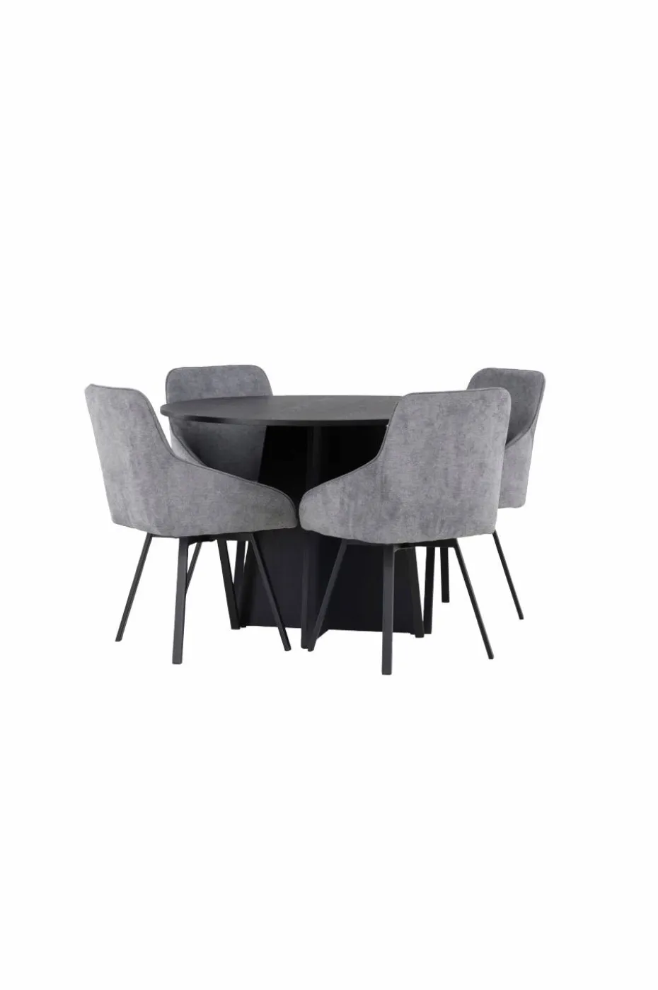 Venture Home Spisegruppe Bootcut med 4 stk stoler Rosie