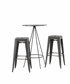 Venture Home Spisegruppe Bistro med 2 stk stoler Tempe