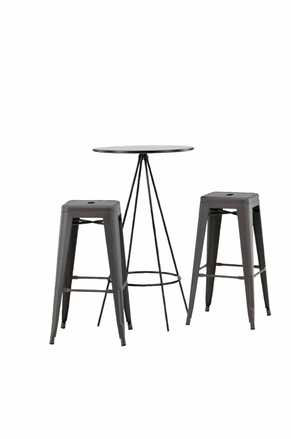 Venture Home Spisegruppe Bistro med 2 stk stoler Tempe