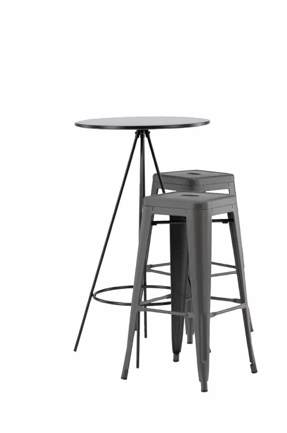 Venture Home Spisegruppe Bistro med 2 stk stoler Tempe