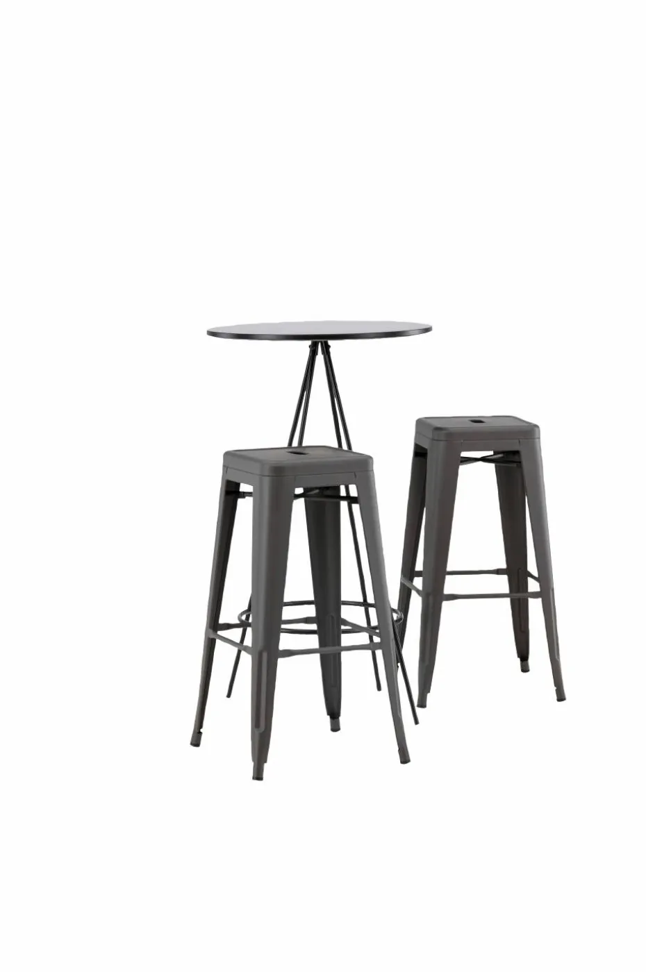 Venture Home Spisegruppe Bistro med 2 stk stoler Tempe