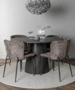 Venture Home Spisegruppe Lanzo med 4 stk stoler Modesto