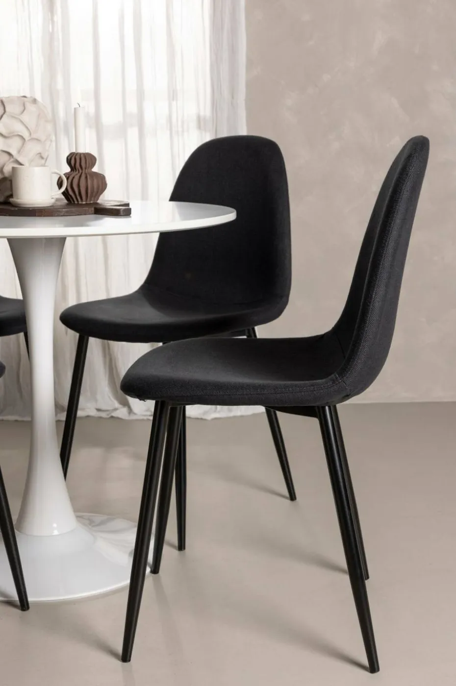 Venture Home Spisegruppe Hamden med 4 stk stoler Polar