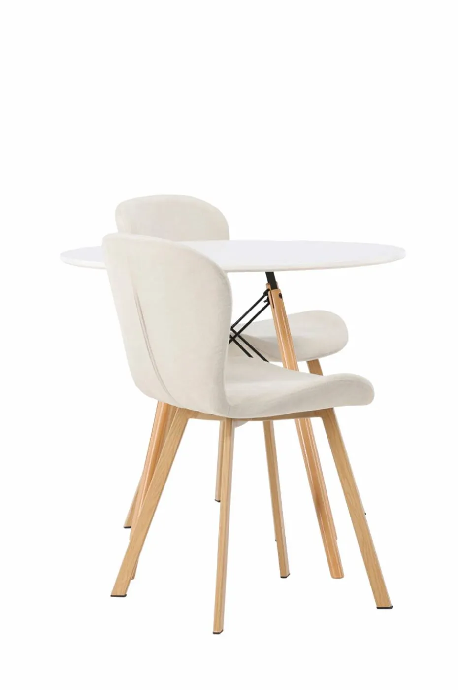 Venture Home Spisegruppe Danburi med 2 stk stoler Lilja