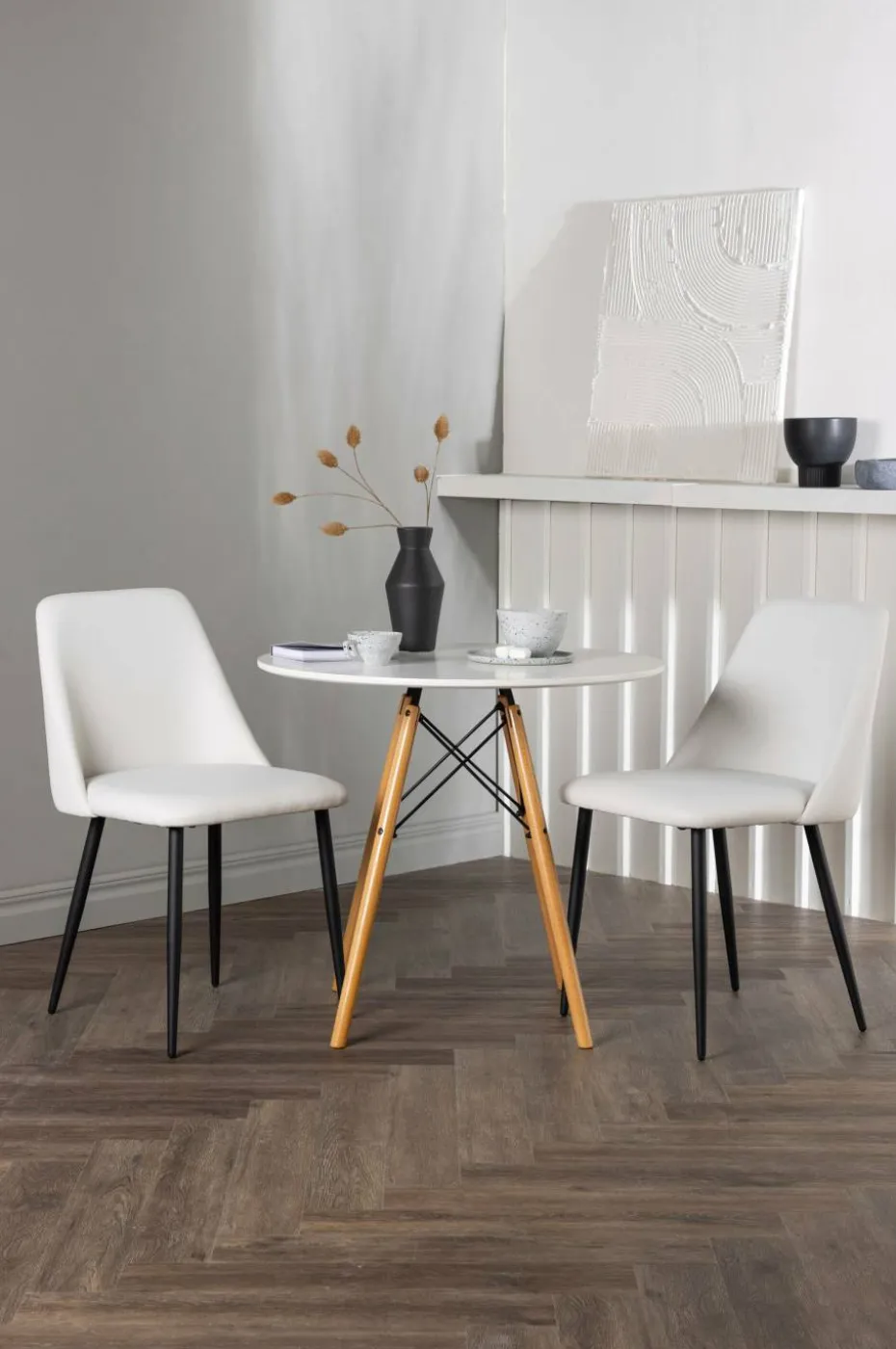 Venture Home Spisegruppe Danburi med 2 stk stoler Night
