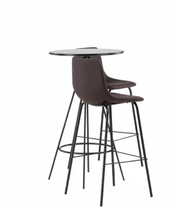 Venture Home Spisegruppe Bistro med 2 stk stoler Alexi