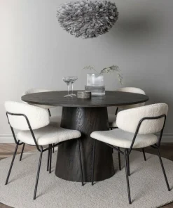 Venture Home Spisegruppe Lanzo med 4 stk stoler Chico