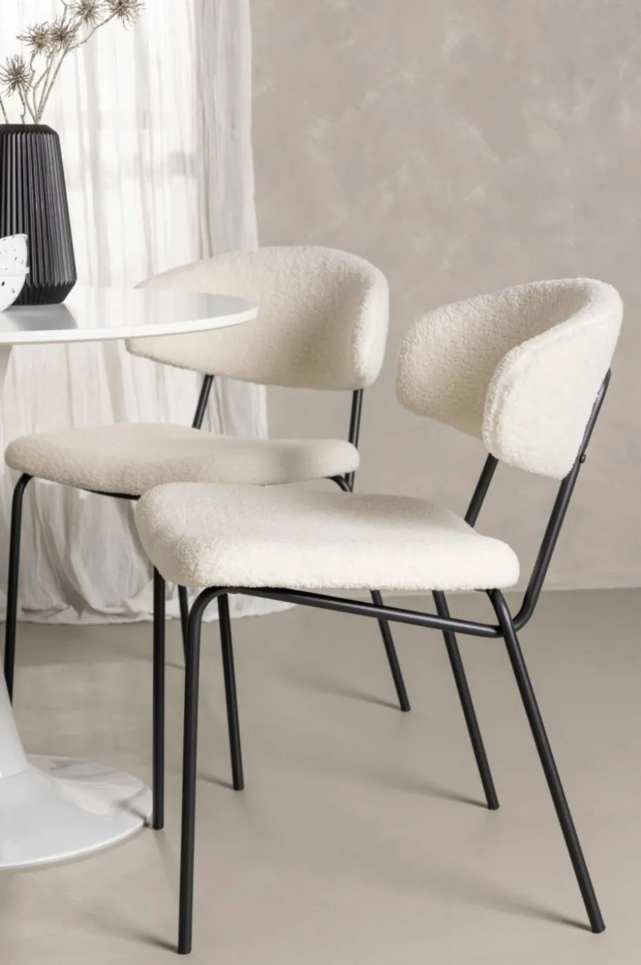 Venture Home Spisegruppe Hamden med 4 stk stoler Chico