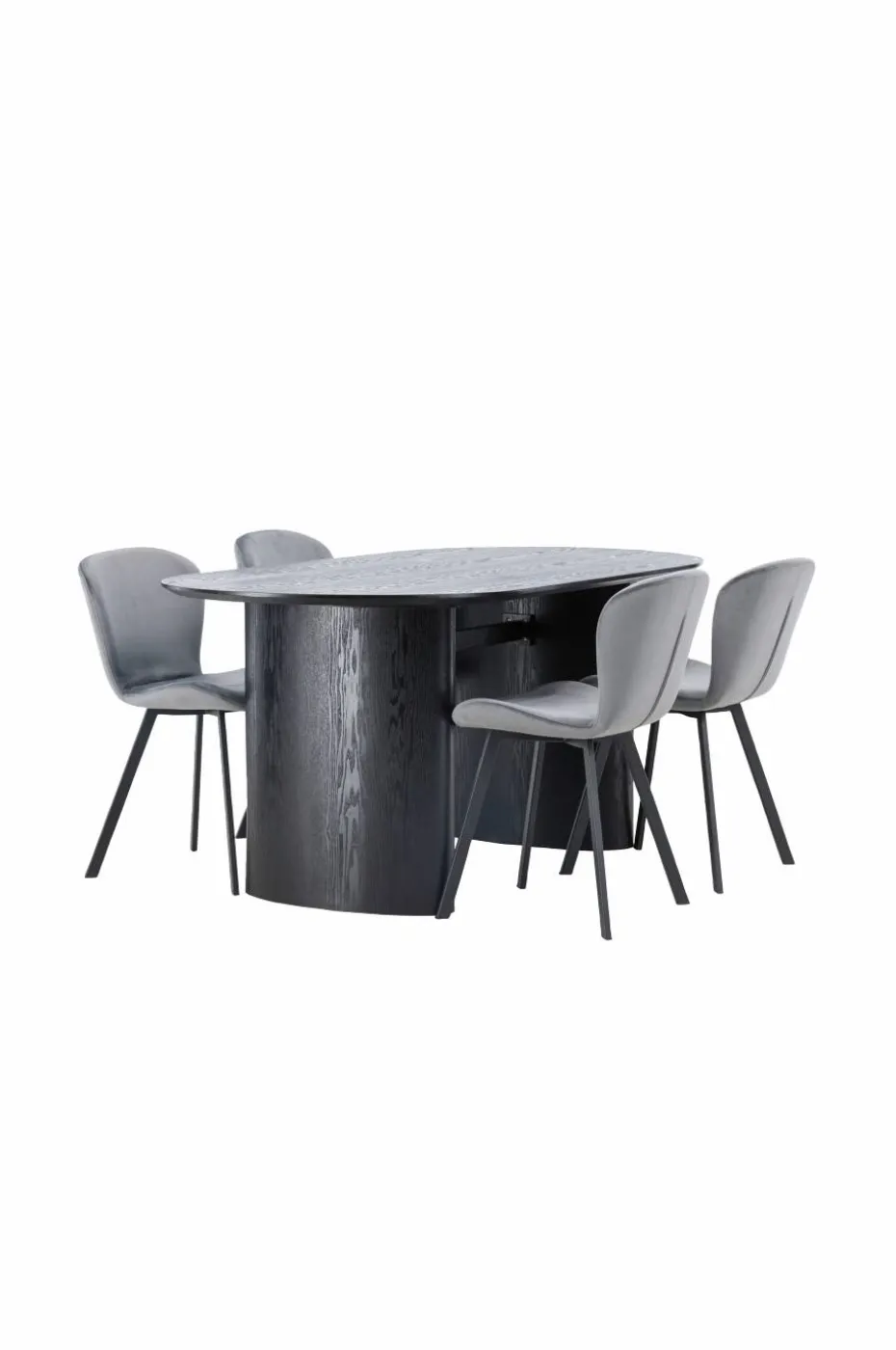 Venture Home Spisegruppe Isolde med 4 stk stoler Lilja