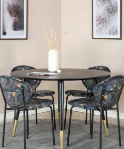 Venture Home Spisegruppe Dipp med 4 stk stoler Vault