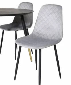 Venture Home Spisegruppe Dipp med 4 stk stoler Polar