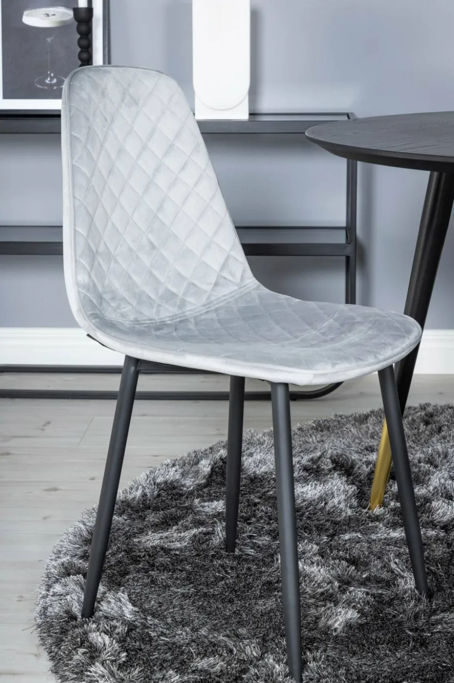 Venture Home Spisegruppe Dipp med 4 stk stoler Polar
