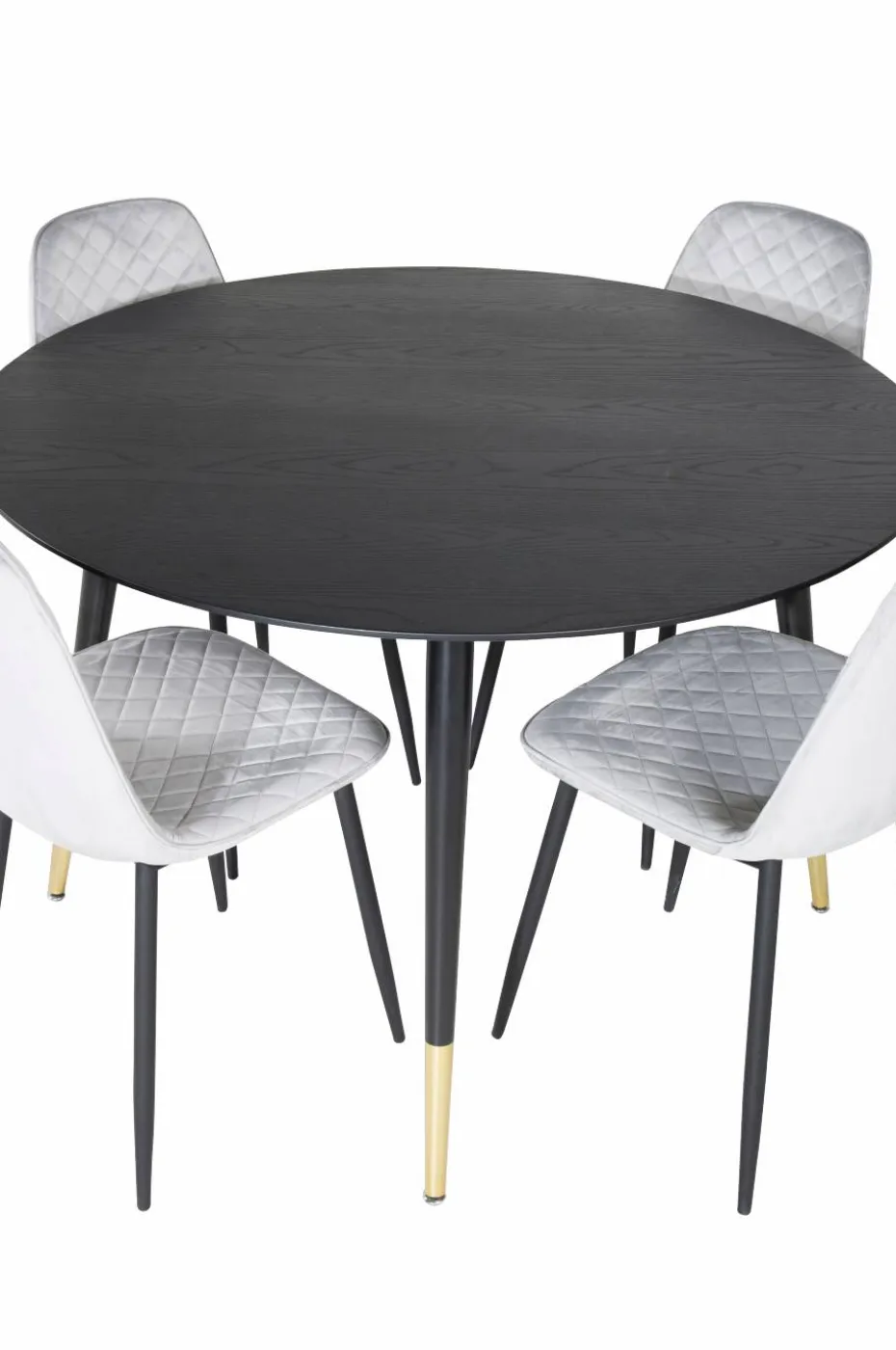 Venture Home Spisegruppe Dipp med 4 stk stoler Polar