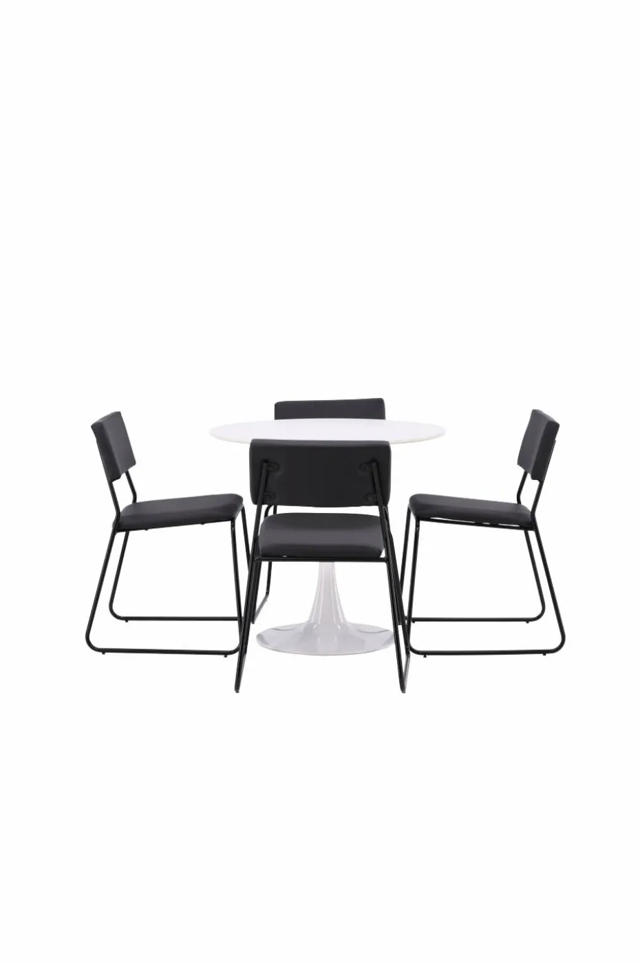 Venture Home Spisegruppe Hamden med 4 stk stoler Kenth