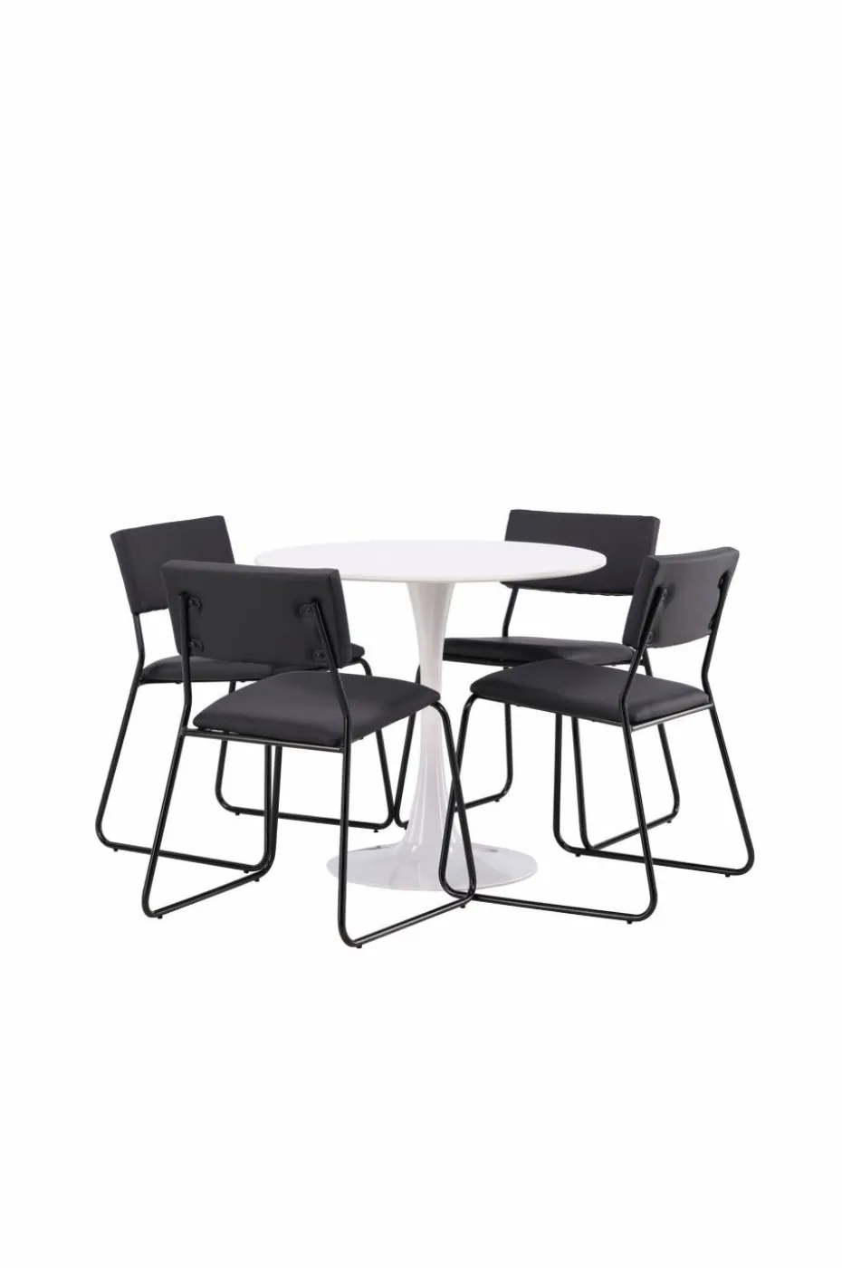 Venture Home Spisegruppe Hamden med 4 stk stoler Kenth